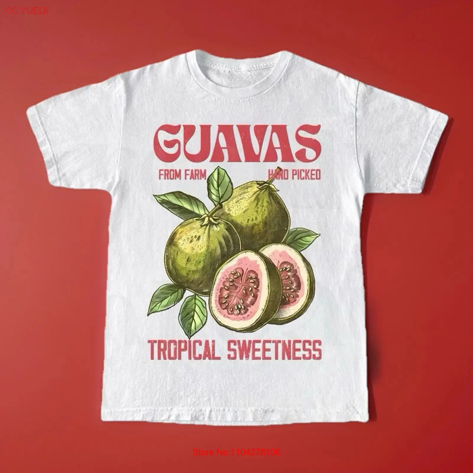 Men'S Fashion Labels - Guavas Retro Commerciële T-shirt Nieuw S