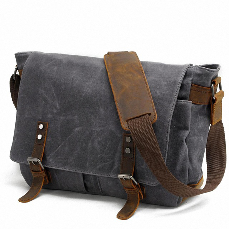 Fashion Harness Men - Nieuwe Mode Dikke Wax Canvas Mannen