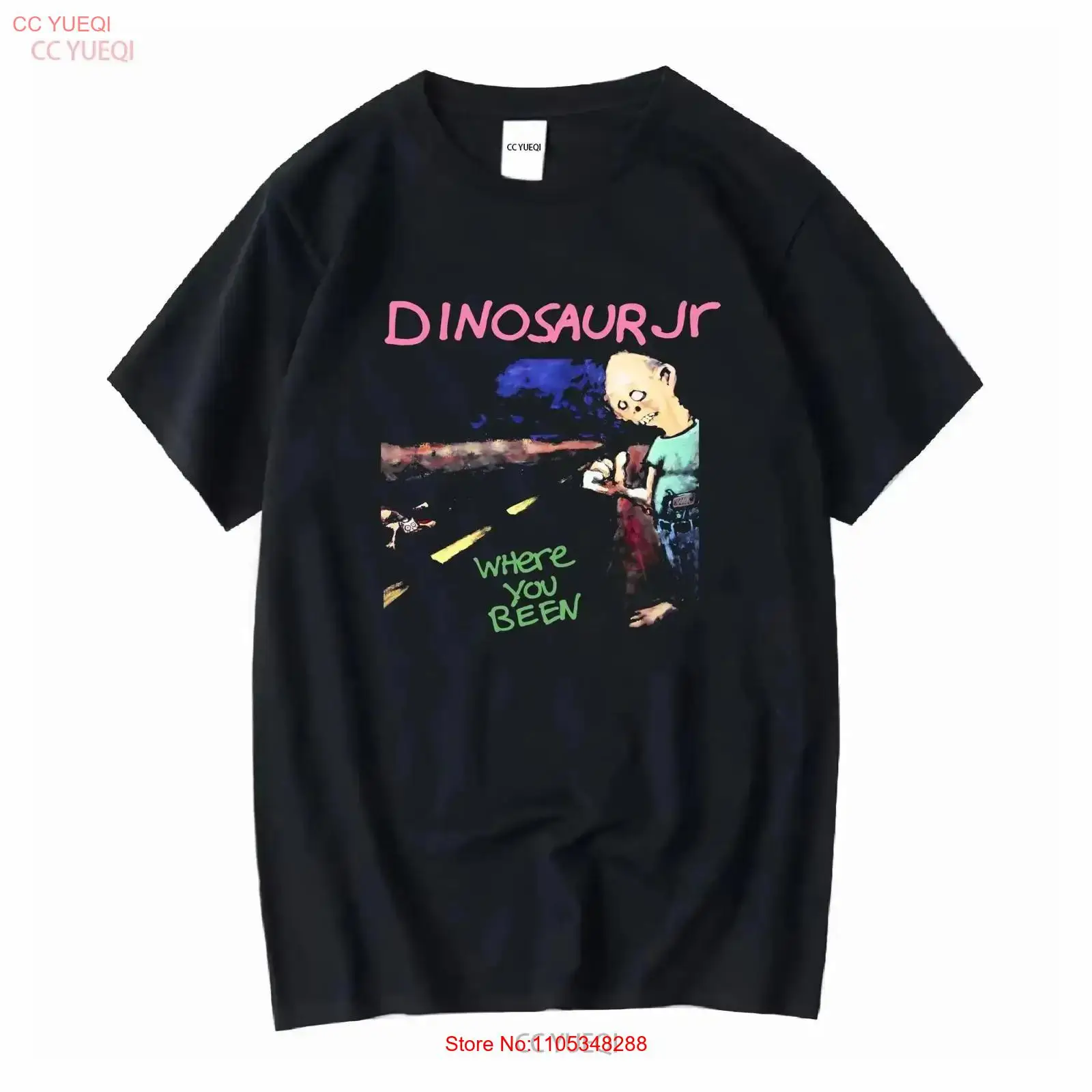 Men'S Fashion Labels - Dinosaur Jr T-shirt Where You Been