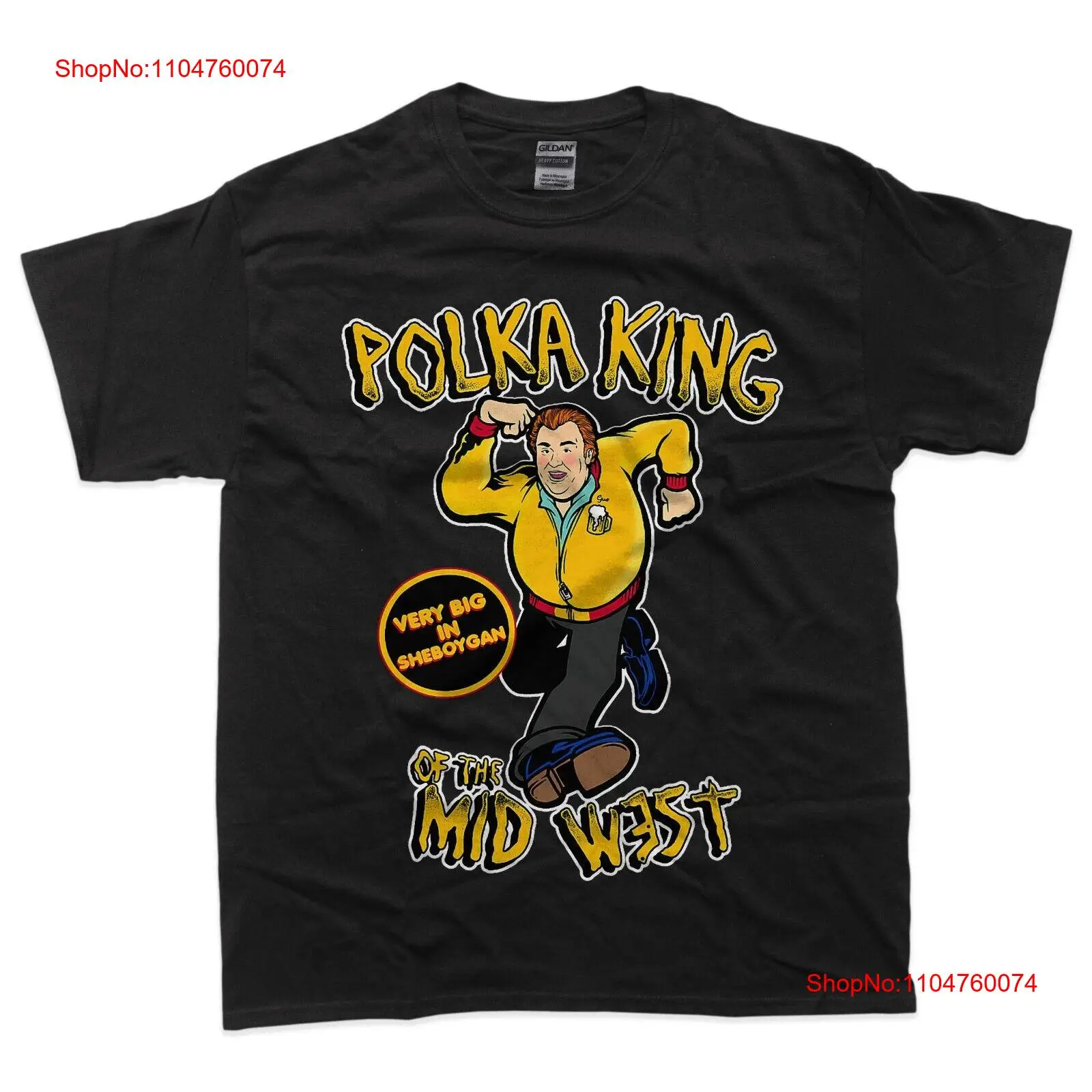 Men'S Fashion Everyday - POLKA KING OF THE MIDWEST T-shirt