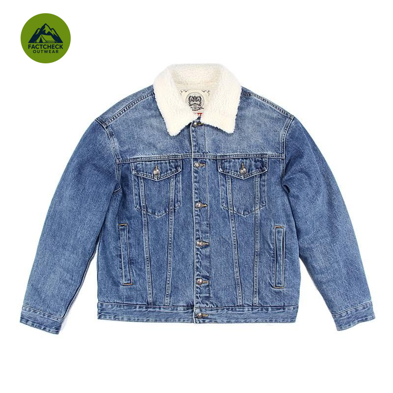 Denim Jacket Vintage - FACTCHECK EU US Maat Luxe Kwaliteit