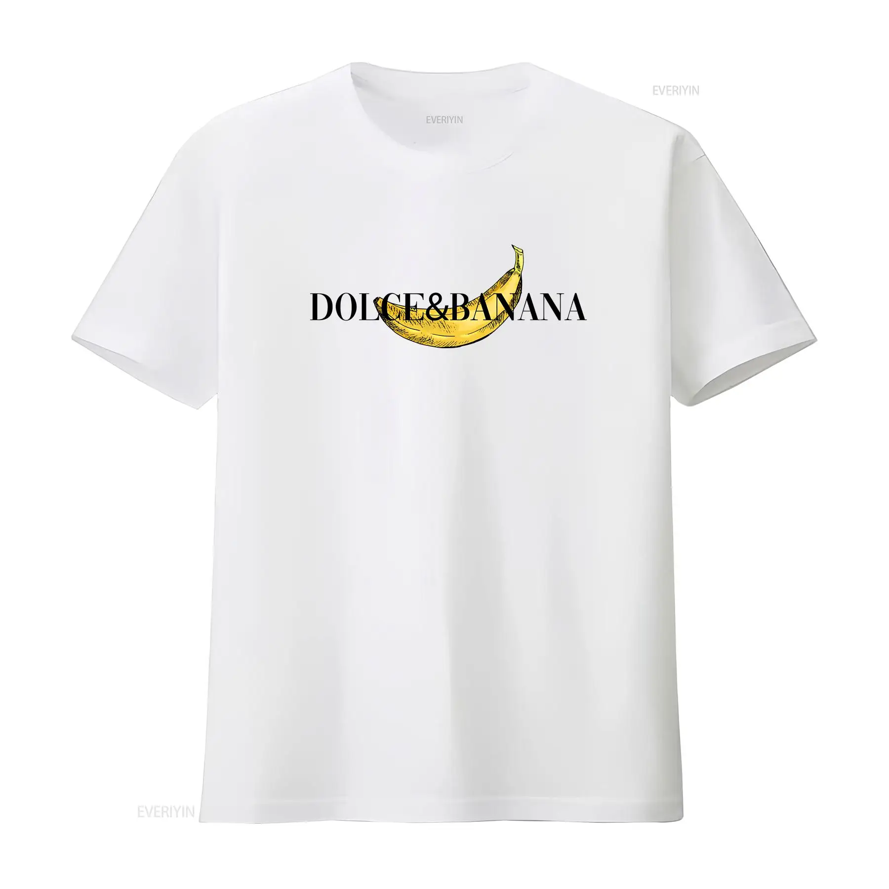 Men'S Fashion Everyday - Wit T-shirt voor heren Dolce Banana
