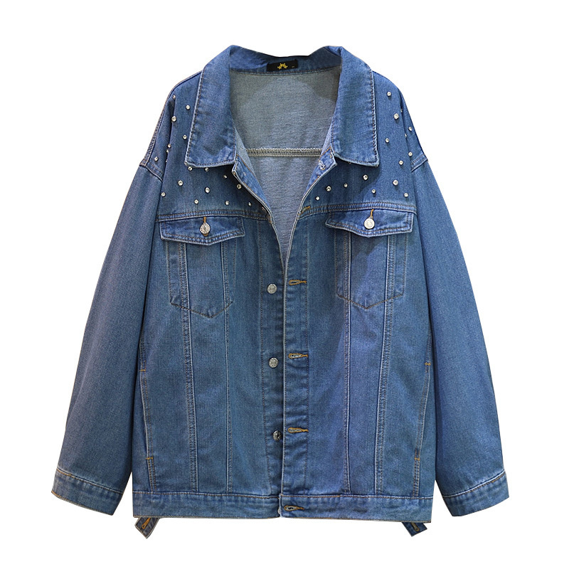 Denim Jacket Vintage - Plus Size XXL-6XL Denim Jasje Vrouwen