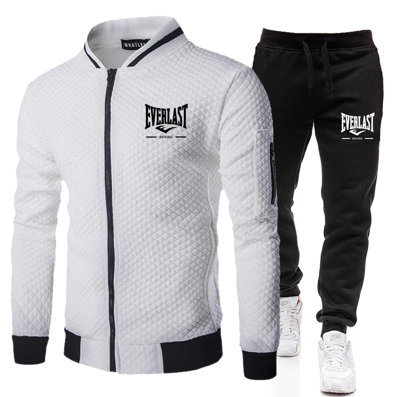 Men'S Fashion Zipper Jacket - EVERLAST BOXING Lente- en herfstmode voor