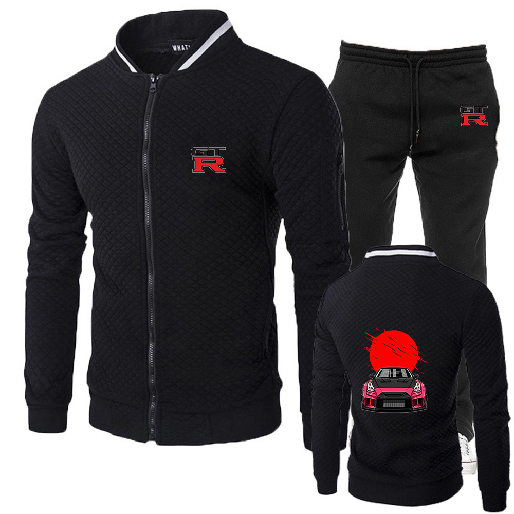 Men'S Fashion Zipper Jacket - Initial D GTR R35 Print 2026