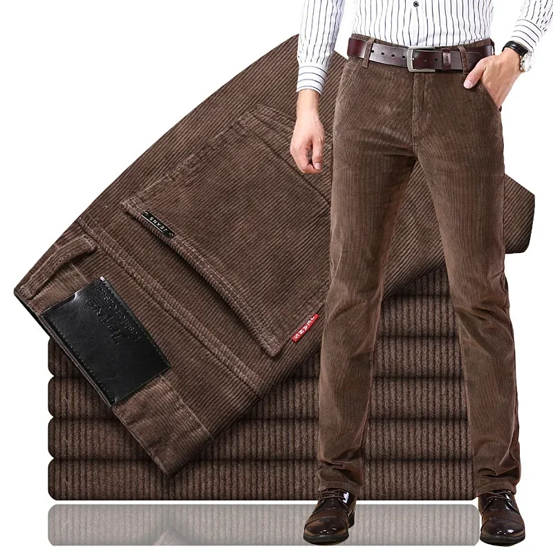 Men'S Fashion Pants 2025 - 2023 Lente Herfst Mannen Corduroy Casual