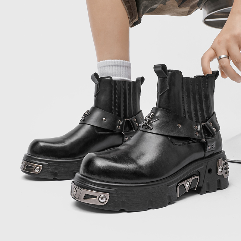 Paris Men'S Fashion - Nieuwe Designer Paris Trendy Punk Herenschoenen