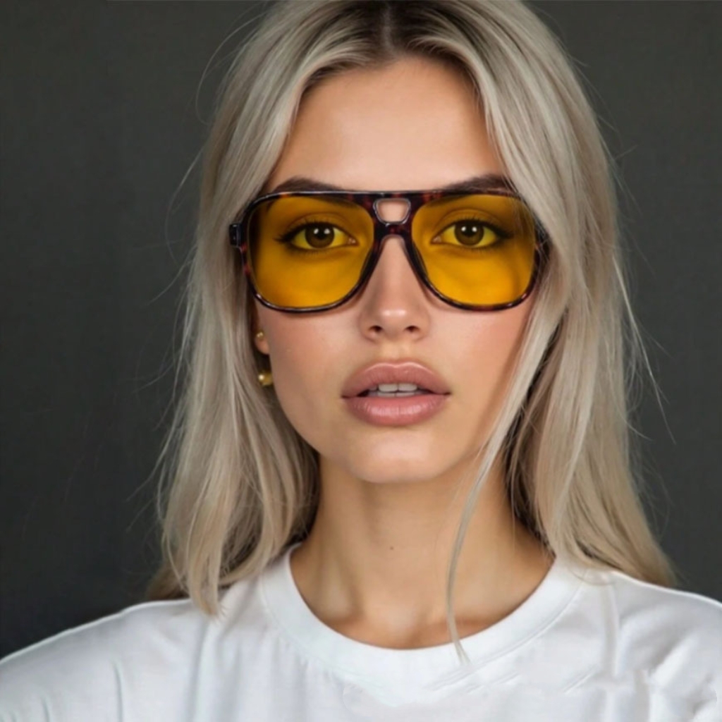 Men'S Fashion Glasses - Nieuwe Vintage Klassieke Designer Dubbele Brug