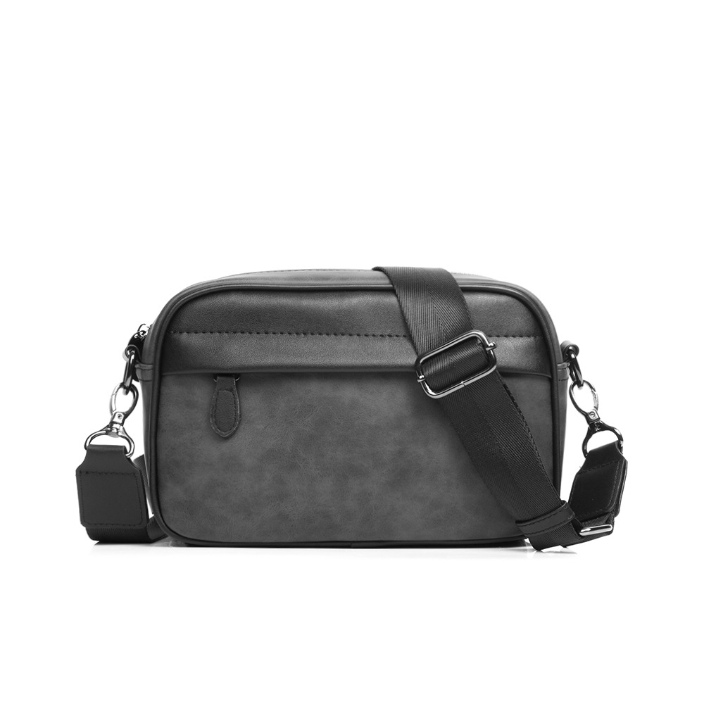 Fashion Harness Men - Heren Klassiek Patroon Business Sling Tassen