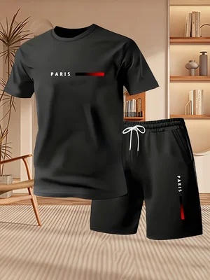 Paris Men'S Fashion - 2026 Nieuwe Modieuze Simpele Parijs Letter