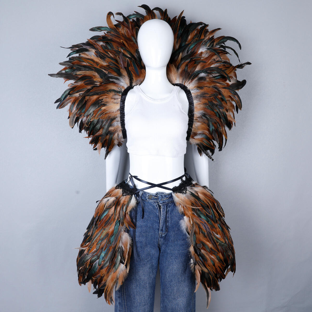 Men Fashion Elegant - Punk Halloween Cosplay Y2k Sjaal Ontwerper