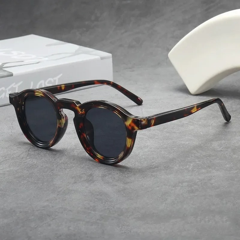 Men'S Fashion Glasses - Hoge kwaliteit ronde zonnebril dames heren