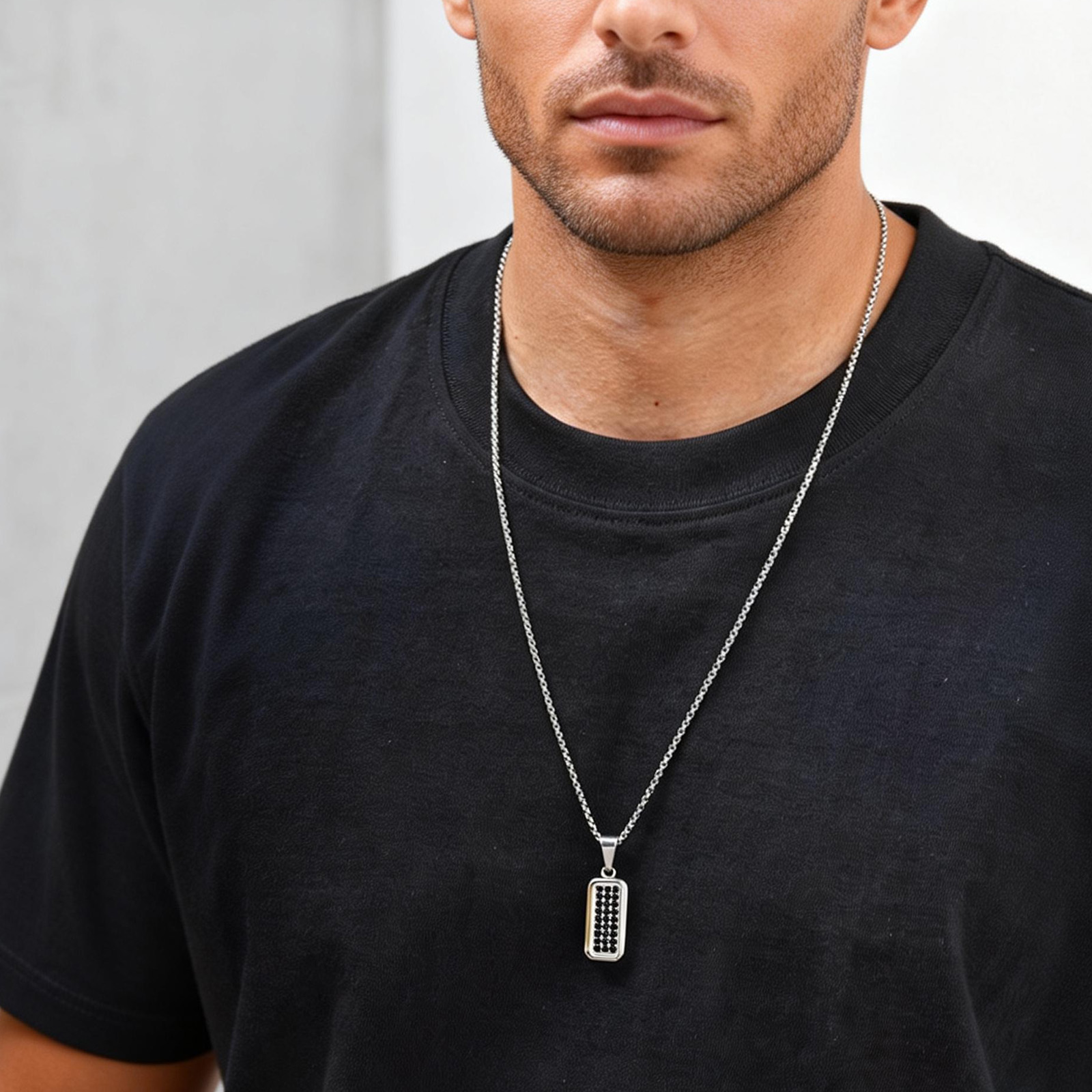 Gepersonaliseerde hondenhalsba - Men'S Fashion All Black Outfit recensie en prijs