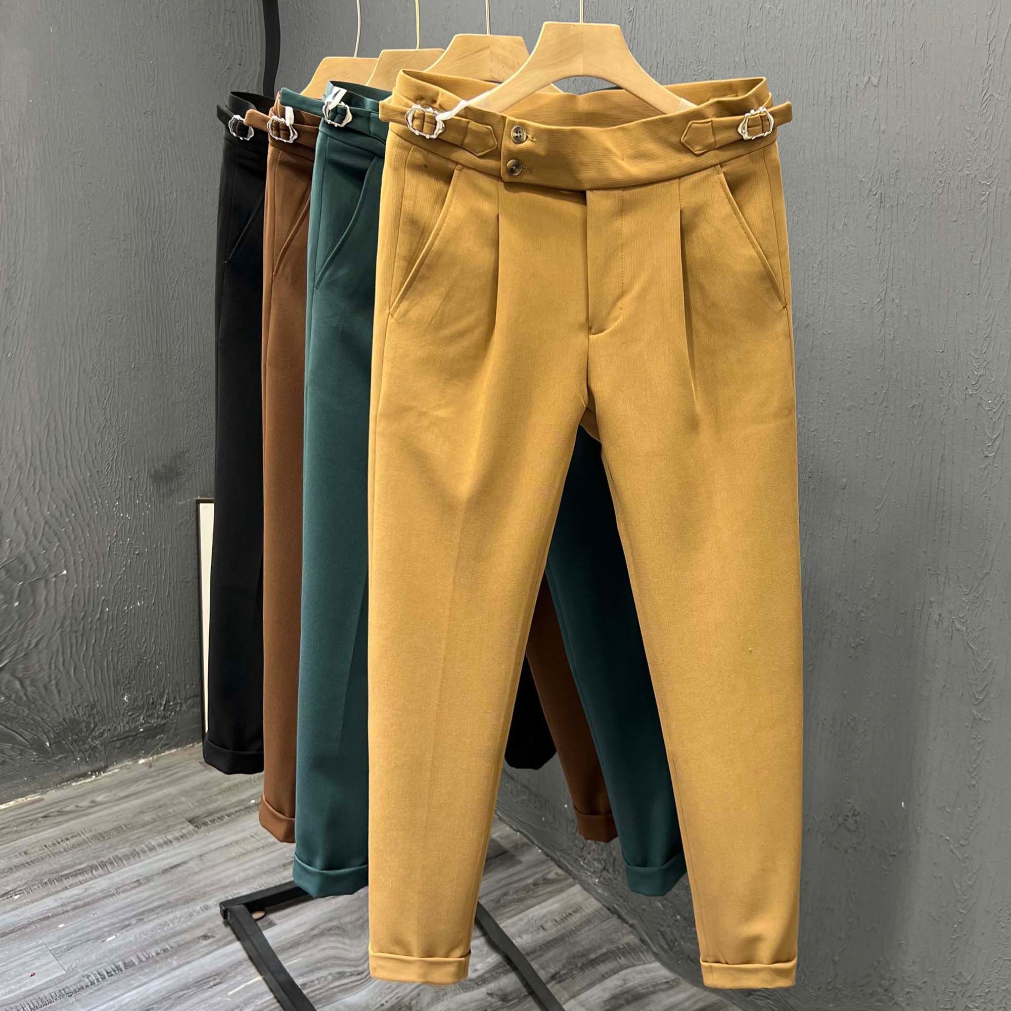 Napels herenbroek met hoge tai - Men'S Fashion Pants 2025 recensie en prijs