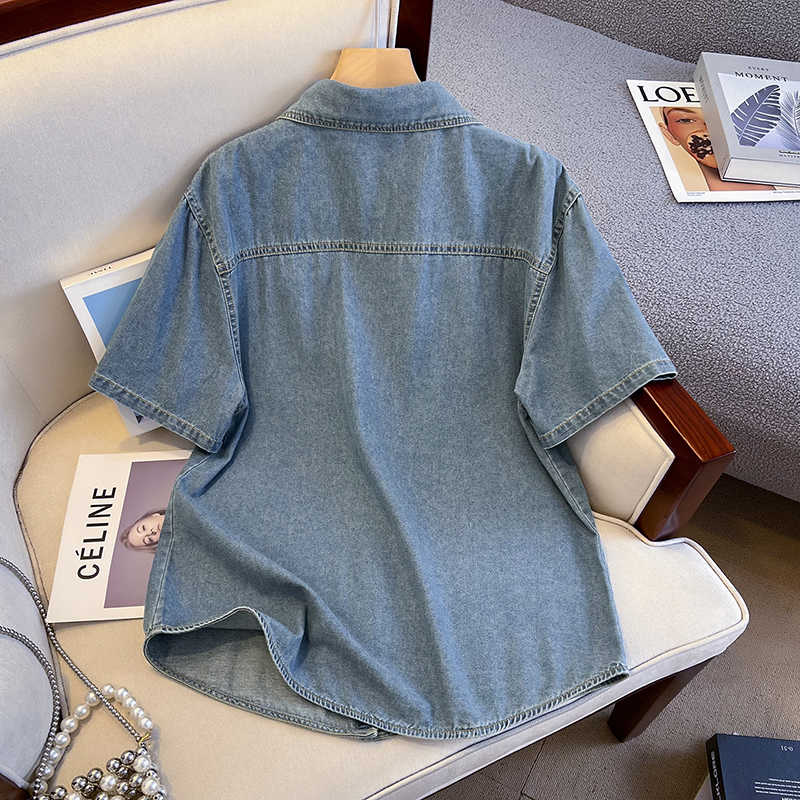 Retro denim shirt voor dames z - Denim Jacket Vintage recensie en prijs