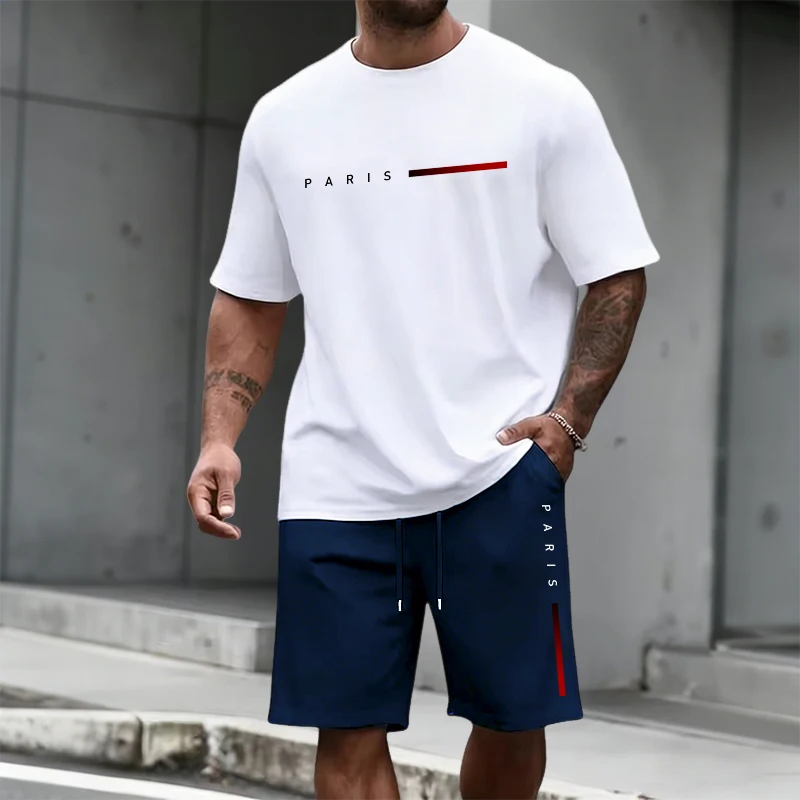 Zomer Urban Fashion Korte Mouw - Paris Men'S Fashion recensie en prijs
