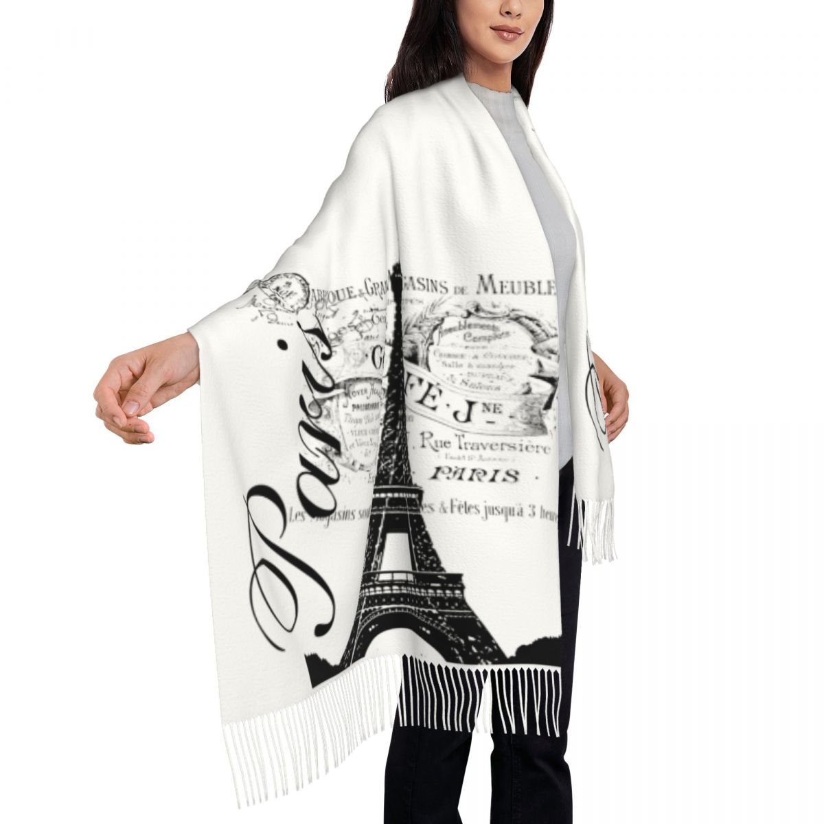 Op maat gemaakte vintage Eiffe - Paris Men'S Fashion recensie en prijs