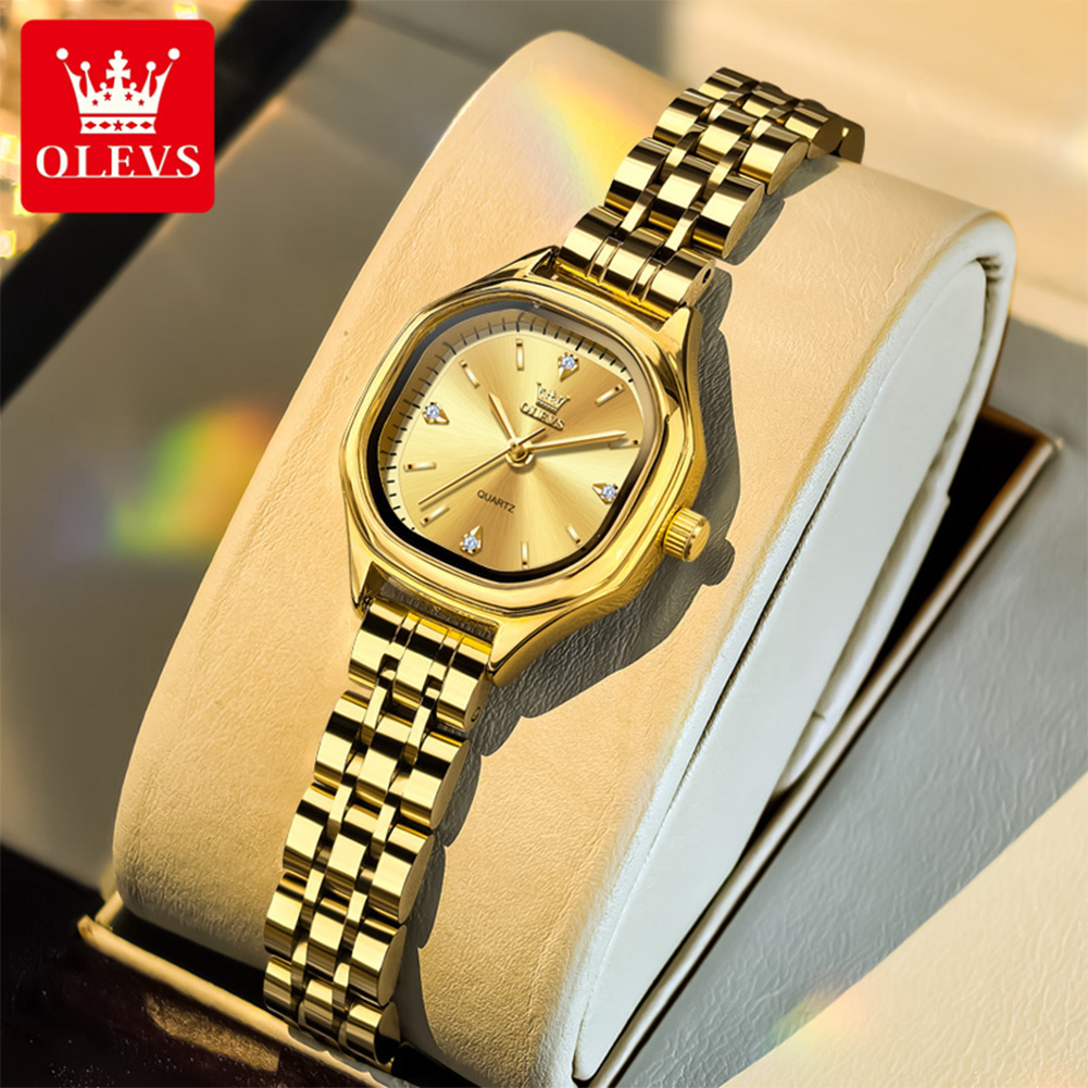 OLEVS 5888 Dameshorloges Goud  - Men Fashion Elegant recensie en prijs