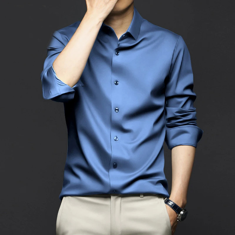 5XL Grote herenjurk Zuiver wit - Dress Shirt Non-Iron recensie en prijs