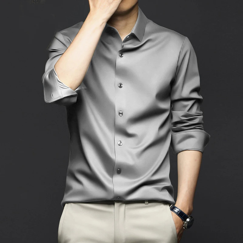 5XL Grote herenjurk Zuiver wit - Dress Shirt Non-Iron recensie en prijs