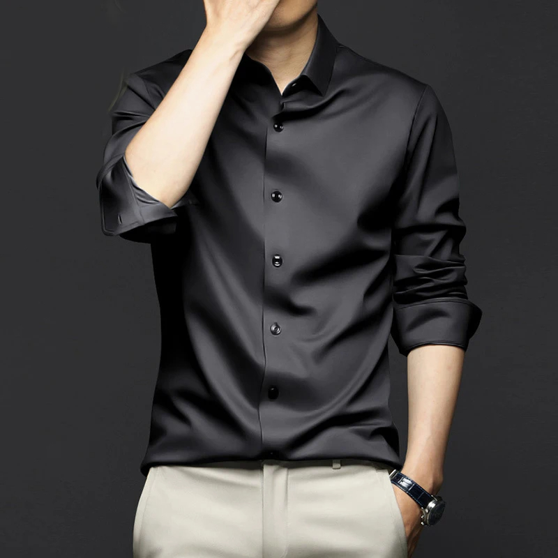 5XL Grote herenjurk Zuiver wit - Dress Shirt Non-Iron recensie en prijs