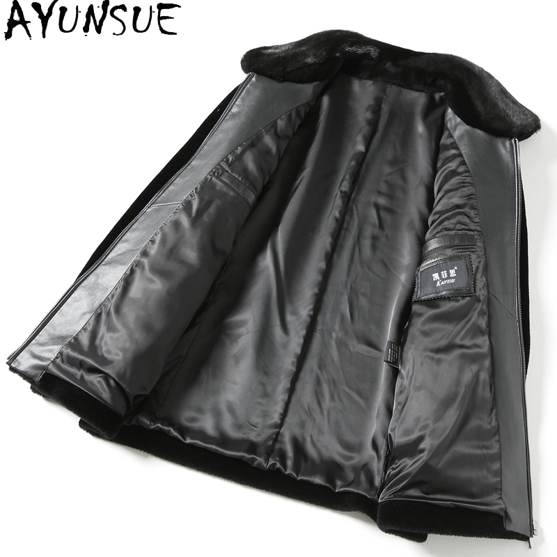 AYUNSUE Casual 100% Wollen Jas - Men'S Fashion Zipper Jacket recensie en prijs