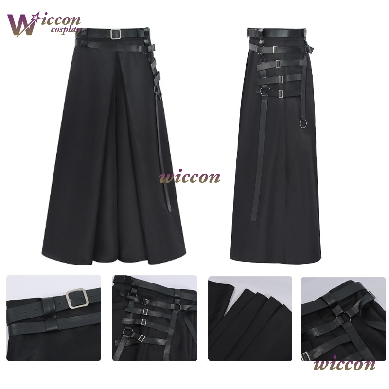 Met riem gothic zwarte broekro - Belt Mens Fashion recensie en prijs
