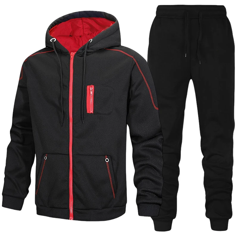 Modieus Heren Trainingspak Cas - Men'S Fashion Zipper Jacket recensie en prijs