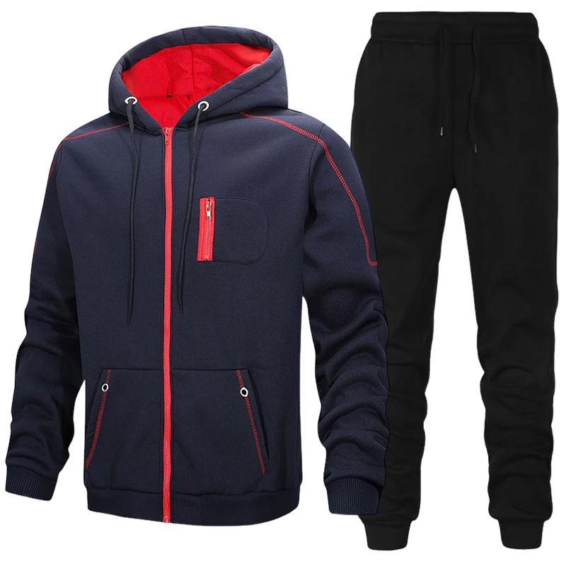 Modieus Heren Trainingspak Cas - Men'S Fashion Zipper Jacket recensie en prijs