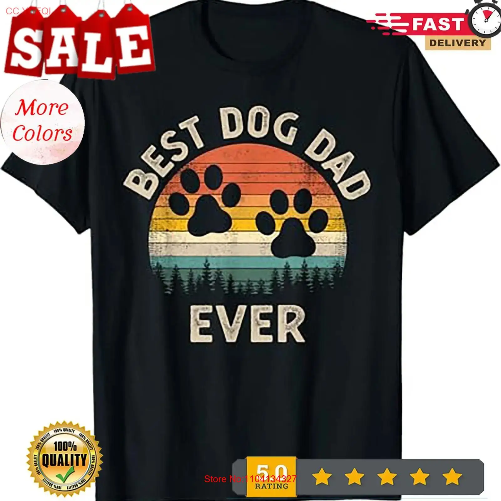 Beste hondenpapa ooit Vintage  - Men'S Fashion Everyday recensie en prijs