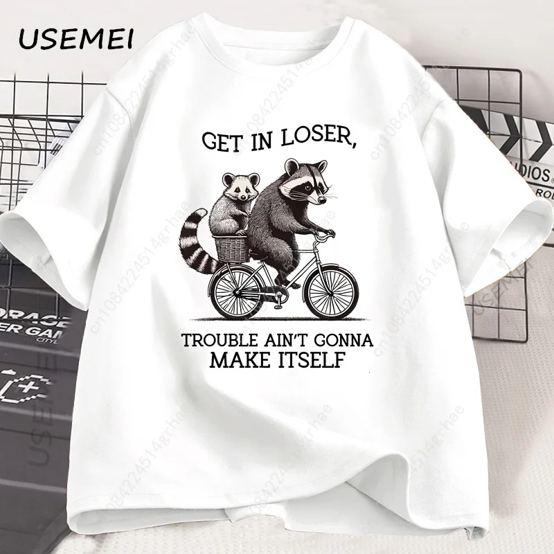 Get in Loser T-shirt Grappige  - Graphic Tee Oversized recensie en prijs