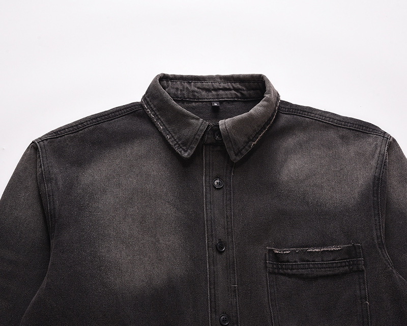 Heren High Street gescheurde j - Denim Jacket Vintage recensie en prijs