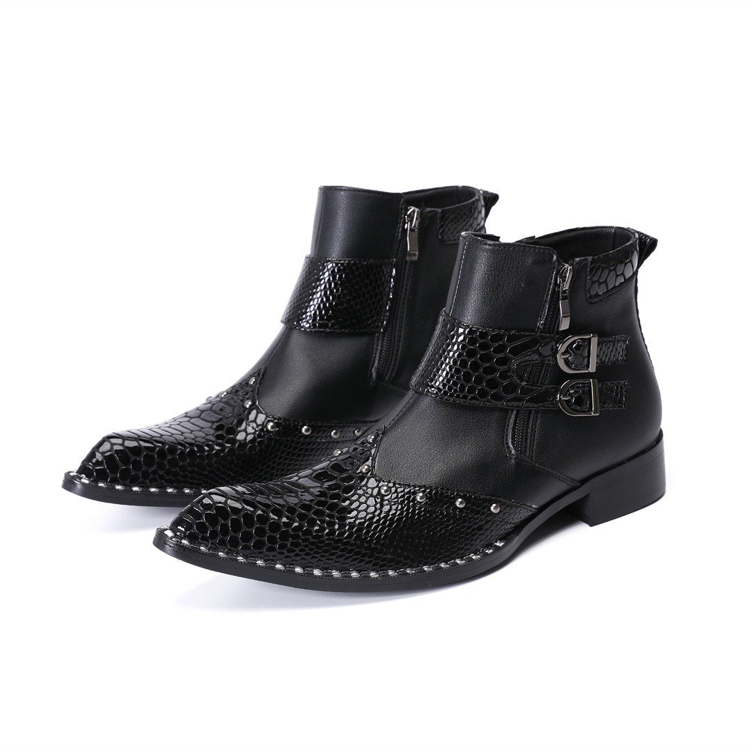 mode klinknagels puntige neus  - Mens Fashion Dress recensie en prijs