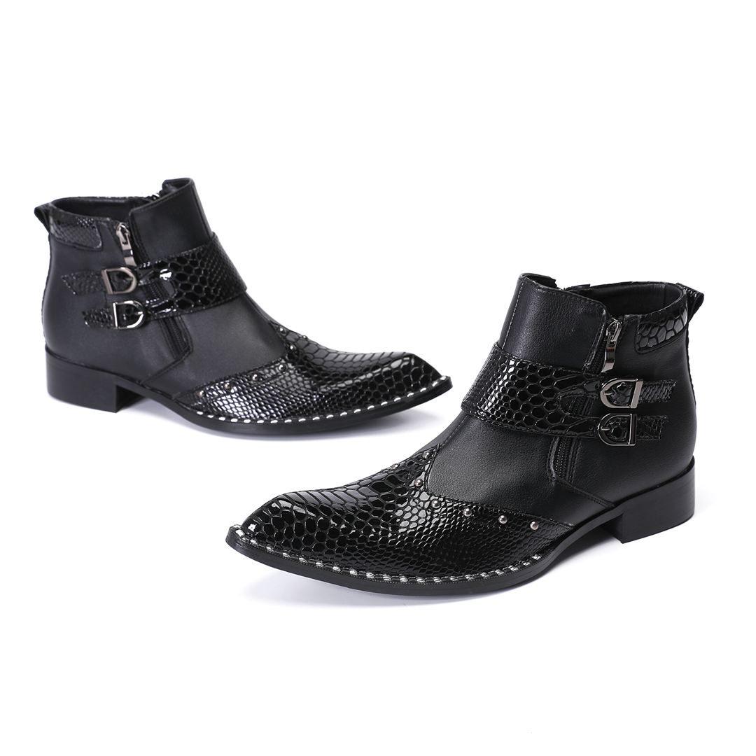 mode klinknagels puntige neus  - Mens Fashion Dress recensie en prijs
