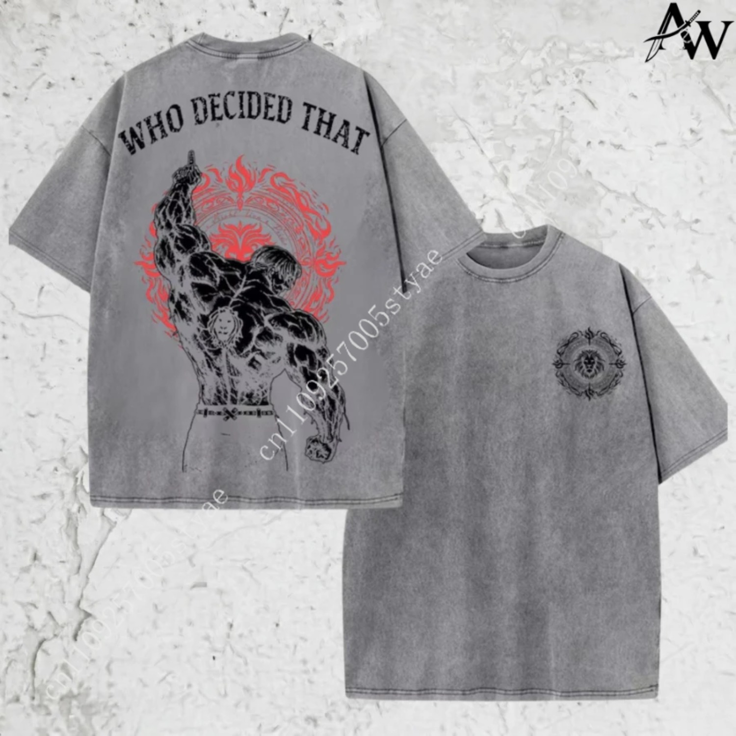 Vintage gewassen shirt, Escano - Graphic Tee Oversized recensie en prijs