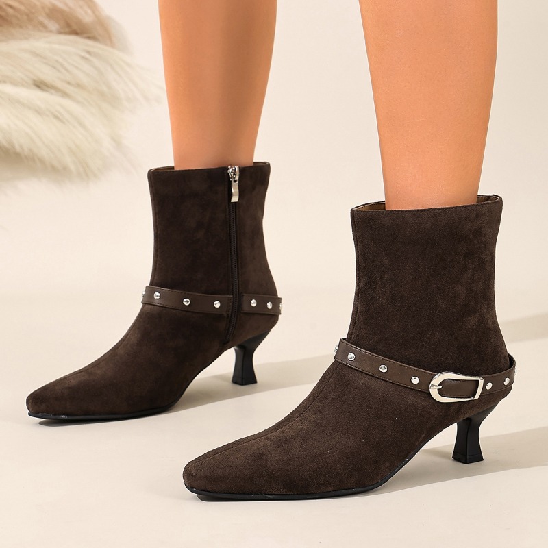 Nieuwe Winter Suède Vrouwen Ho - Men Fashion Elegant recensie en prijs