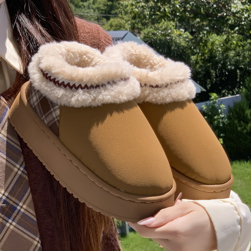 2026 Platform Pluizige Slipper - Men Fashion Elegant recensie en prijs