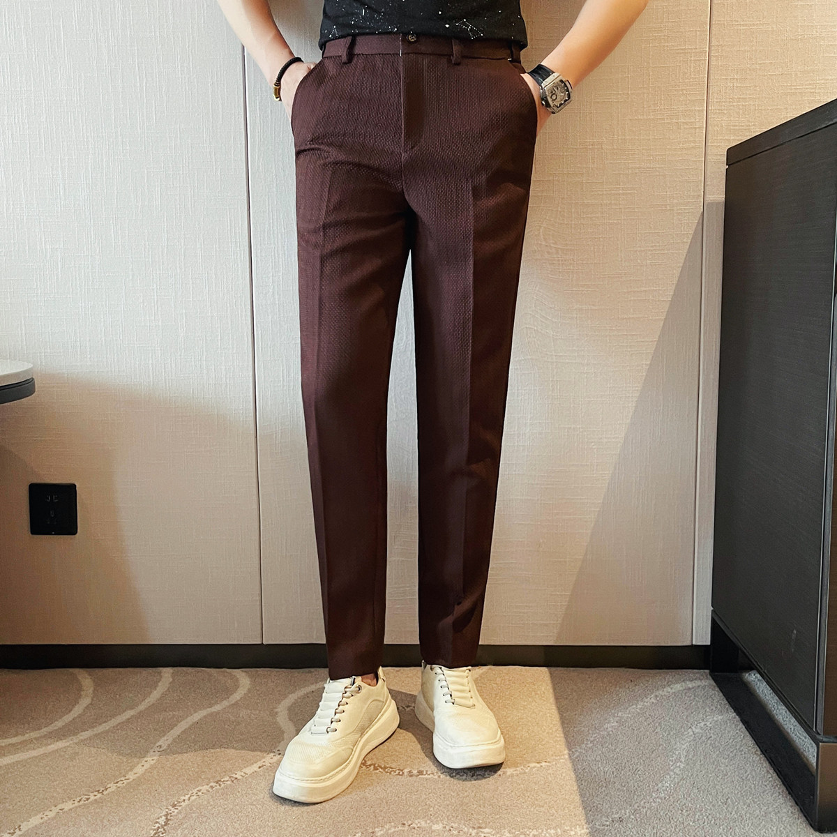 2023 Lente Zomer Nieuwe Mannen - Men'S Fashion Pants 2025 recensie en prijs