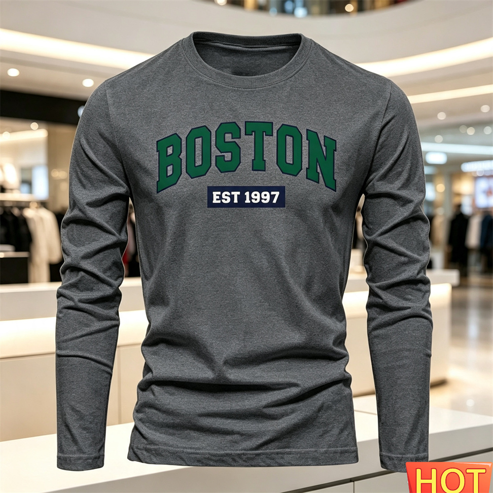 Herfst Zomer heren T-shirt met - Quality Men'S Fashion recensie en prijs