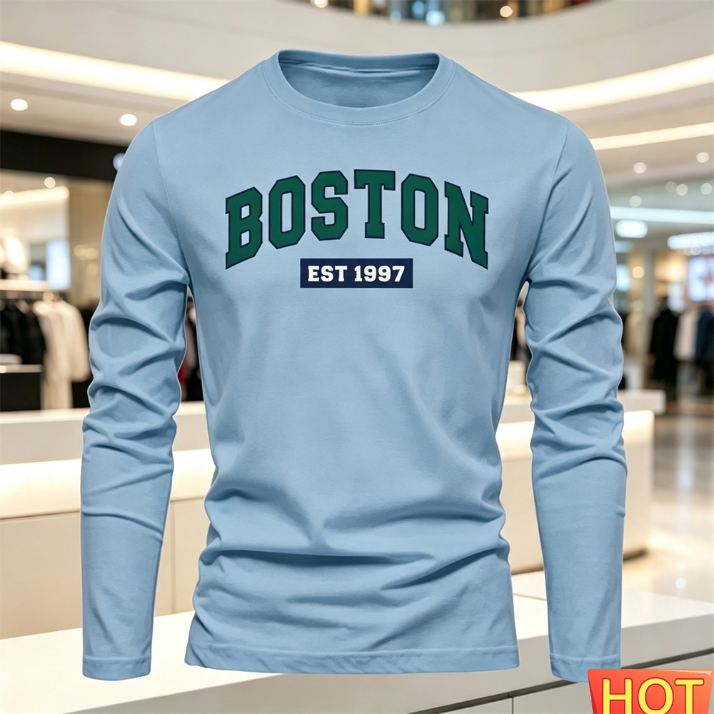 Herfst Zomer heren T-shirt met - Quality Men'S Fashion recensie en prijs