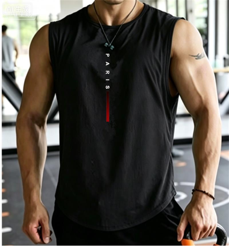 PARIJS Bodybuilding Sport Tank - Paris Men'S Fashion recensie en prijs