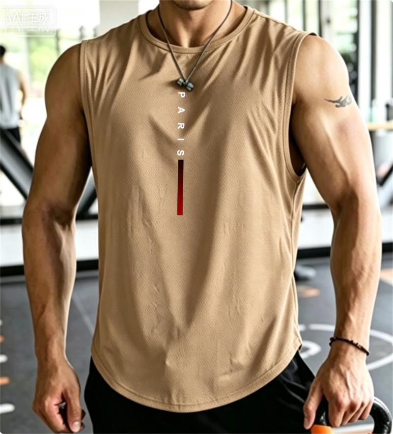PARIJS Bodybuilding Sport Tank - Paris Men'S Fashion recensie en prijs