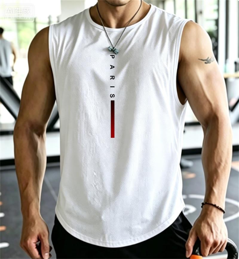PARIJS Bodybuilding Sport Tank - Paris Men'S Fashion recensie en prijs