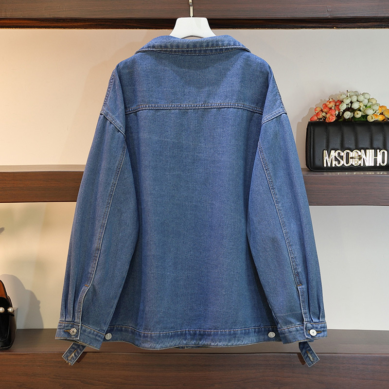 Plus Size XXL-6XL Denim Jasje  - Denim Jacket Vintage recensie en prijs