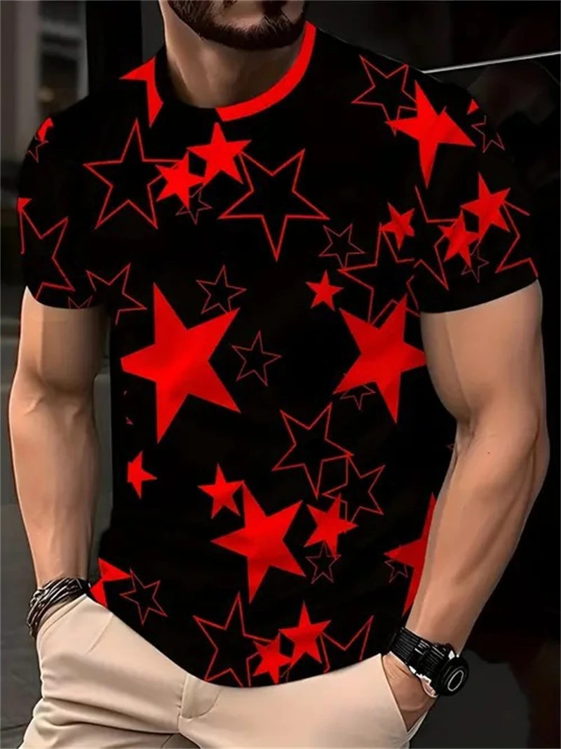 Paarse Galaxy Nebula-print T-s - Men'S Fashion Night Out recensie en prijs