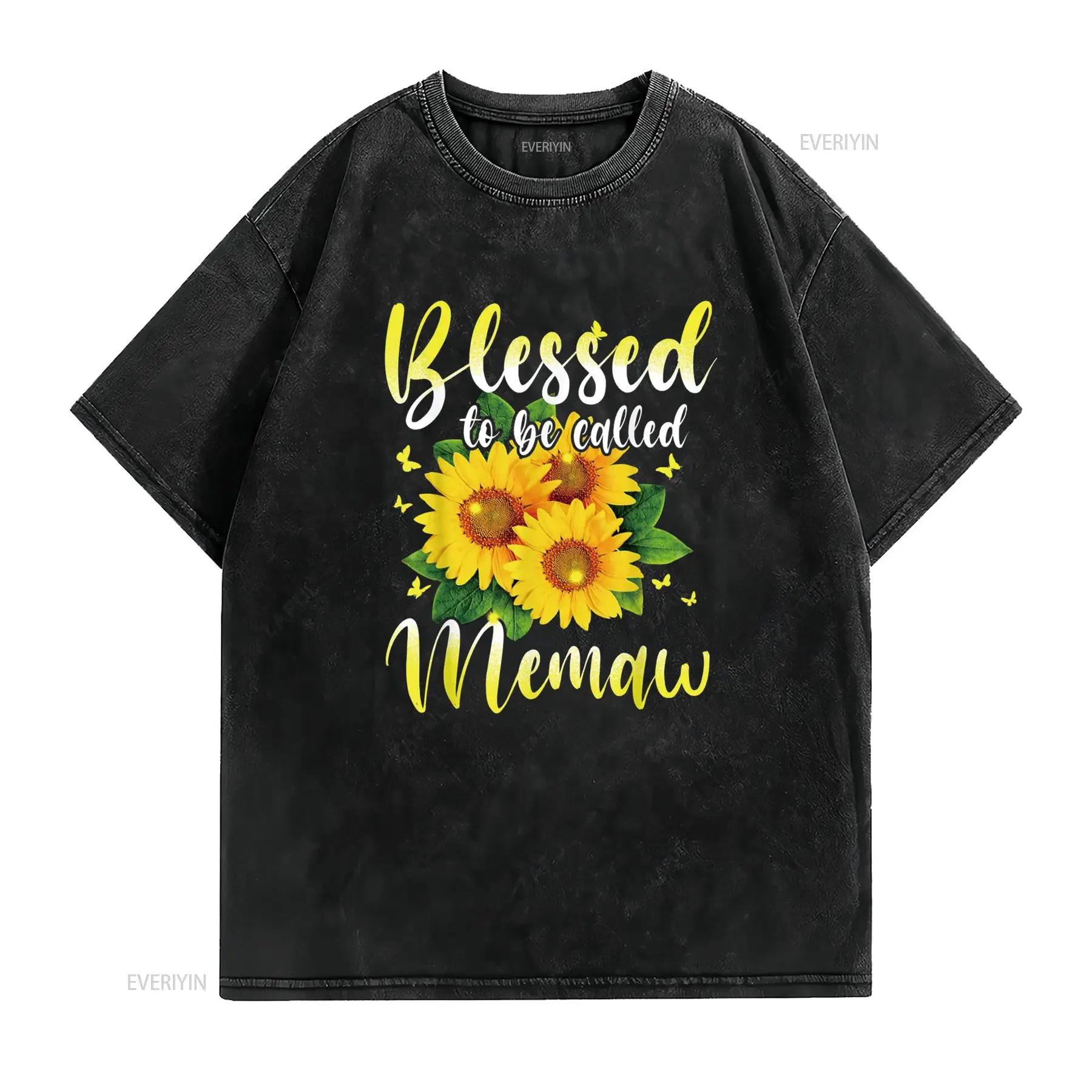 Gezegend om Memaw Zonnebloem T - Men'S Fashion Everyday recensie en prijs