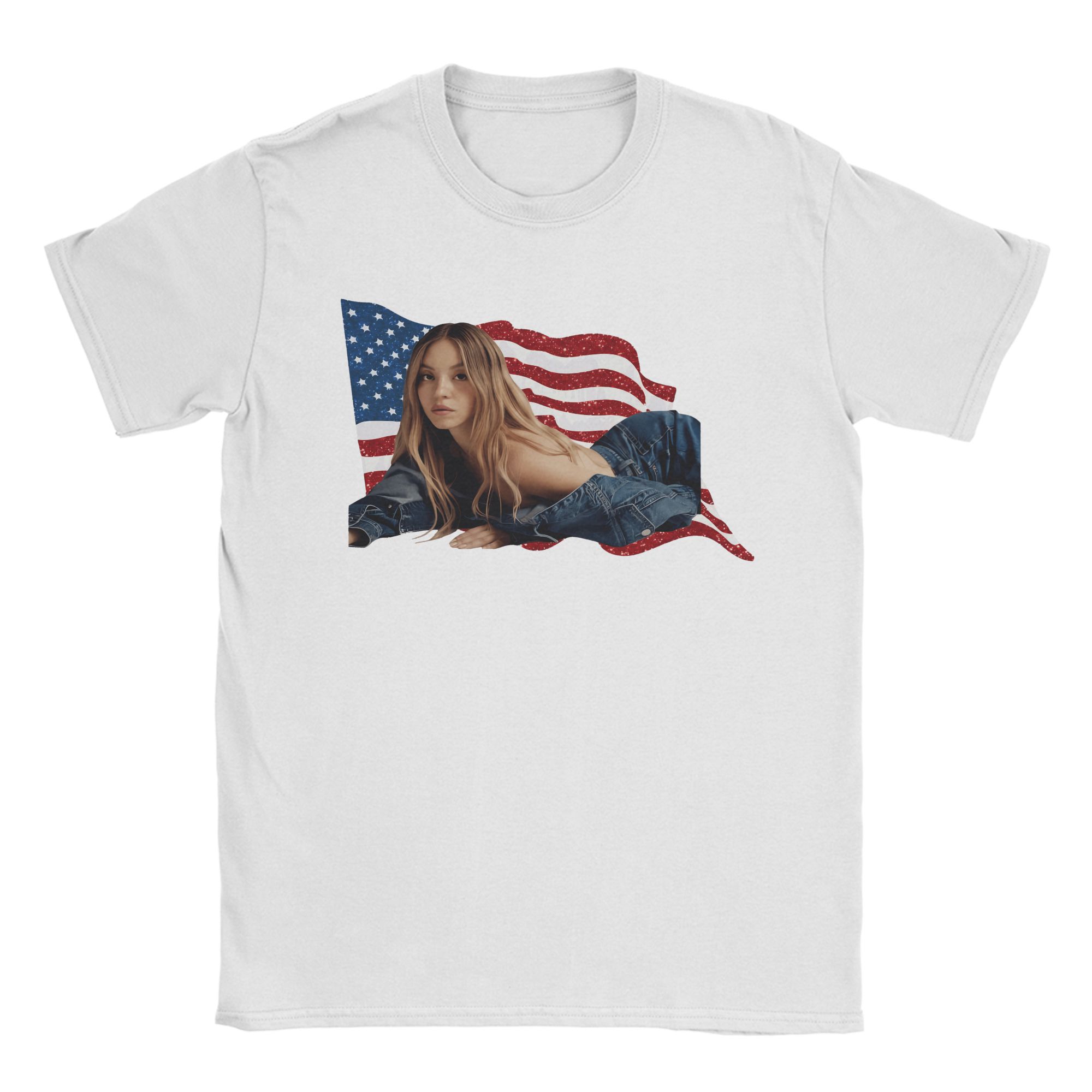 Sydney Sweeney Katoenen T-shir - Men'S Fashion Sydney recensie en prijs