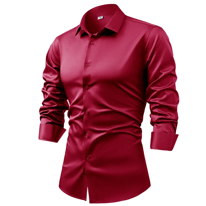 2022 lente herfst koningsblauw - Dress Shirt Non-Iron recensie en prijs