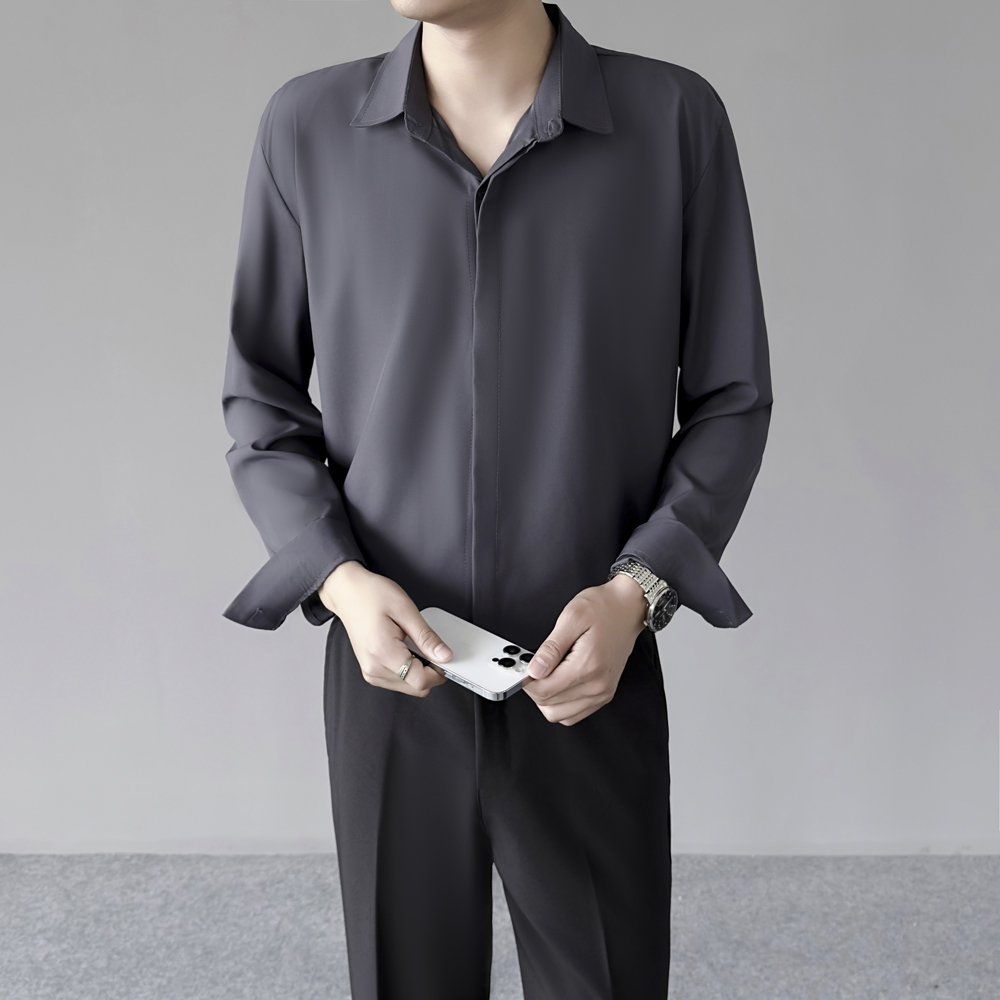 Lente Zomer Dunne Heren Koele  - Dress Shirt Non-Iron recensie en prijs