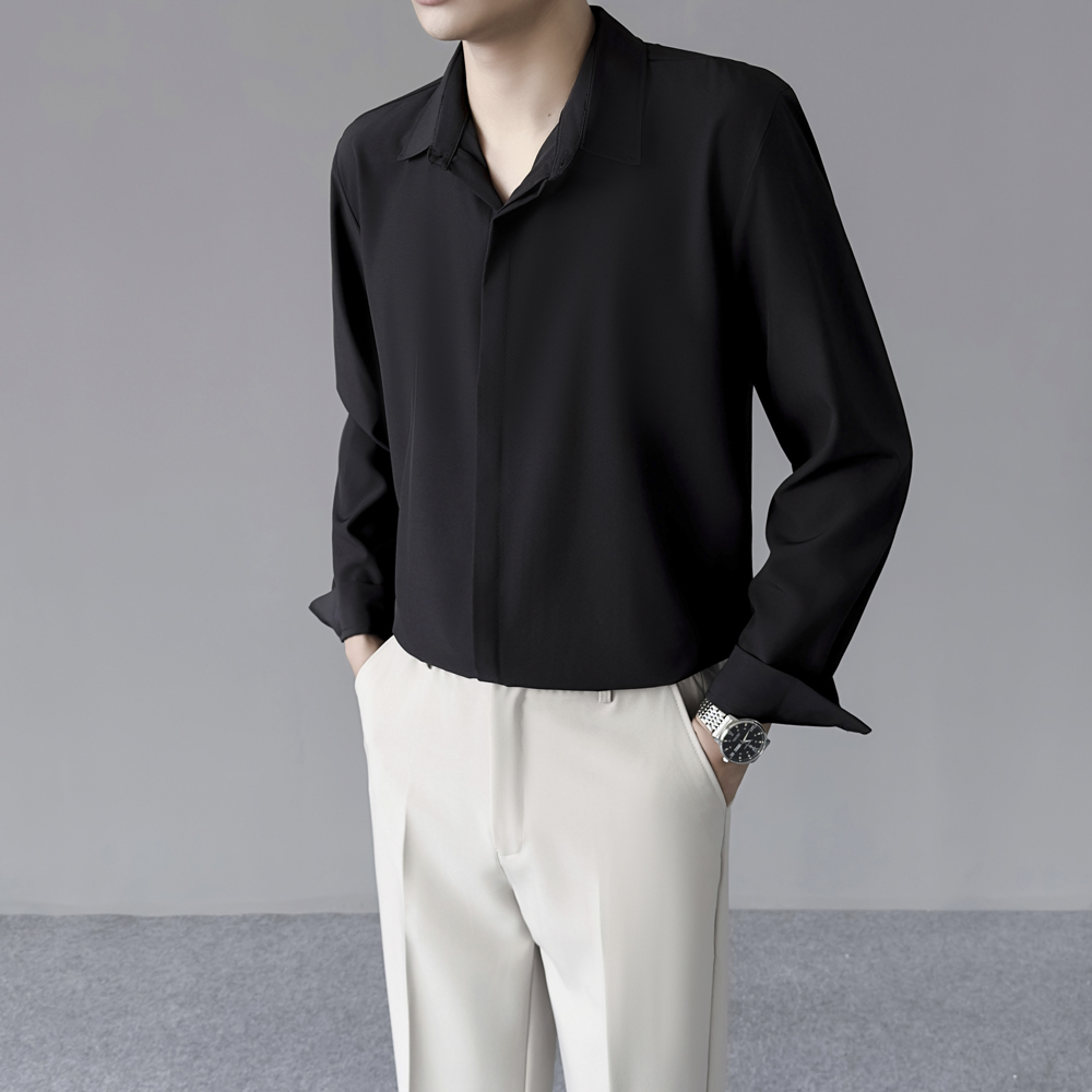 Lente Zomer Dunne Heren Koele  - Dress Shirt Non-Iron recensie en prijs